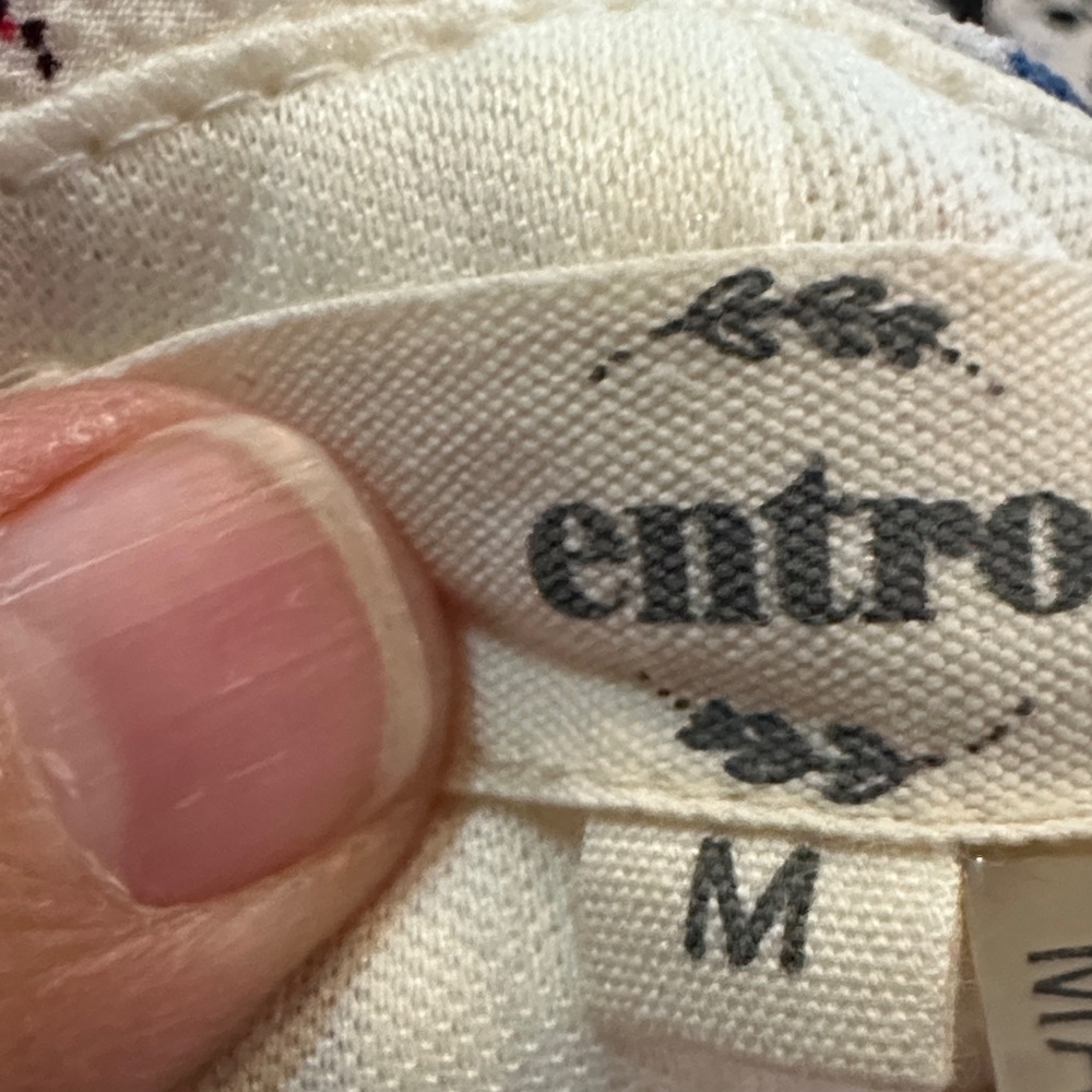 Entro Cream Floral Dress - Picture 6 of 6